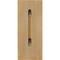 Ekena Millwork 5"W x 6 3/4"D x 12"H Large Felix Wood Corbel, Red Oak CORW05X06X12FERO - alternate 3